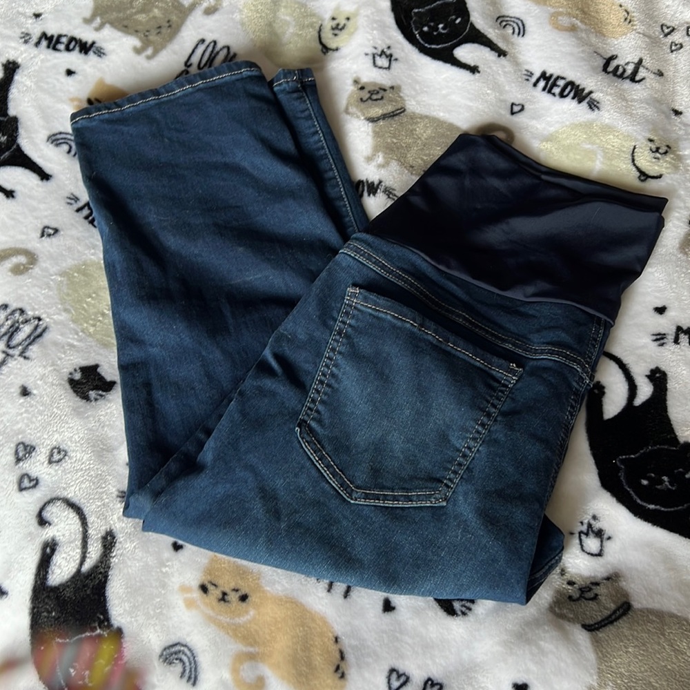 Blue Jean Capri’s (maternity) size medium